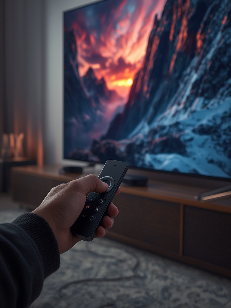 fire stick in action