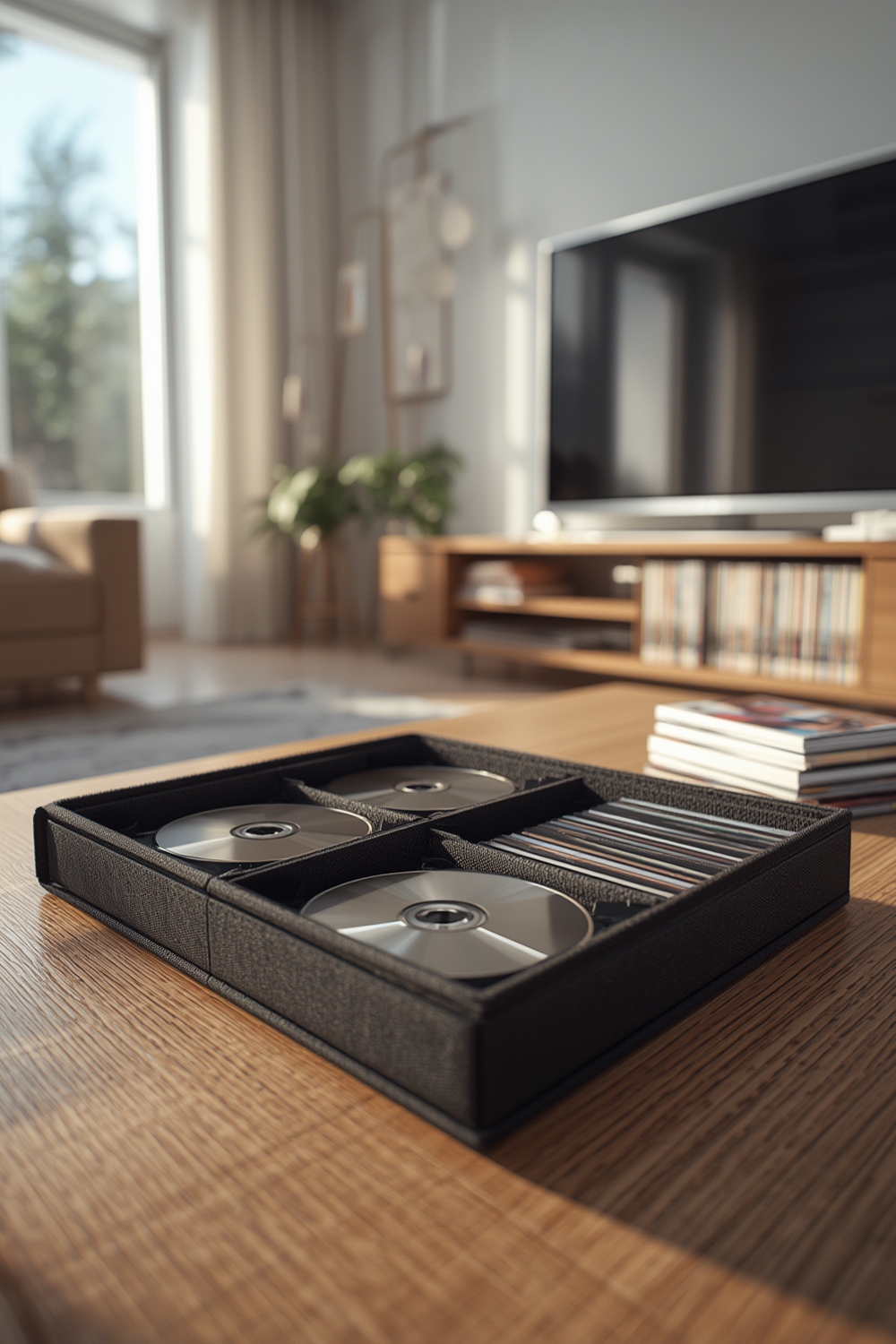 CD binder product view