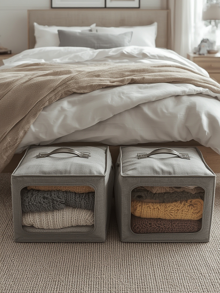 storage bags in action