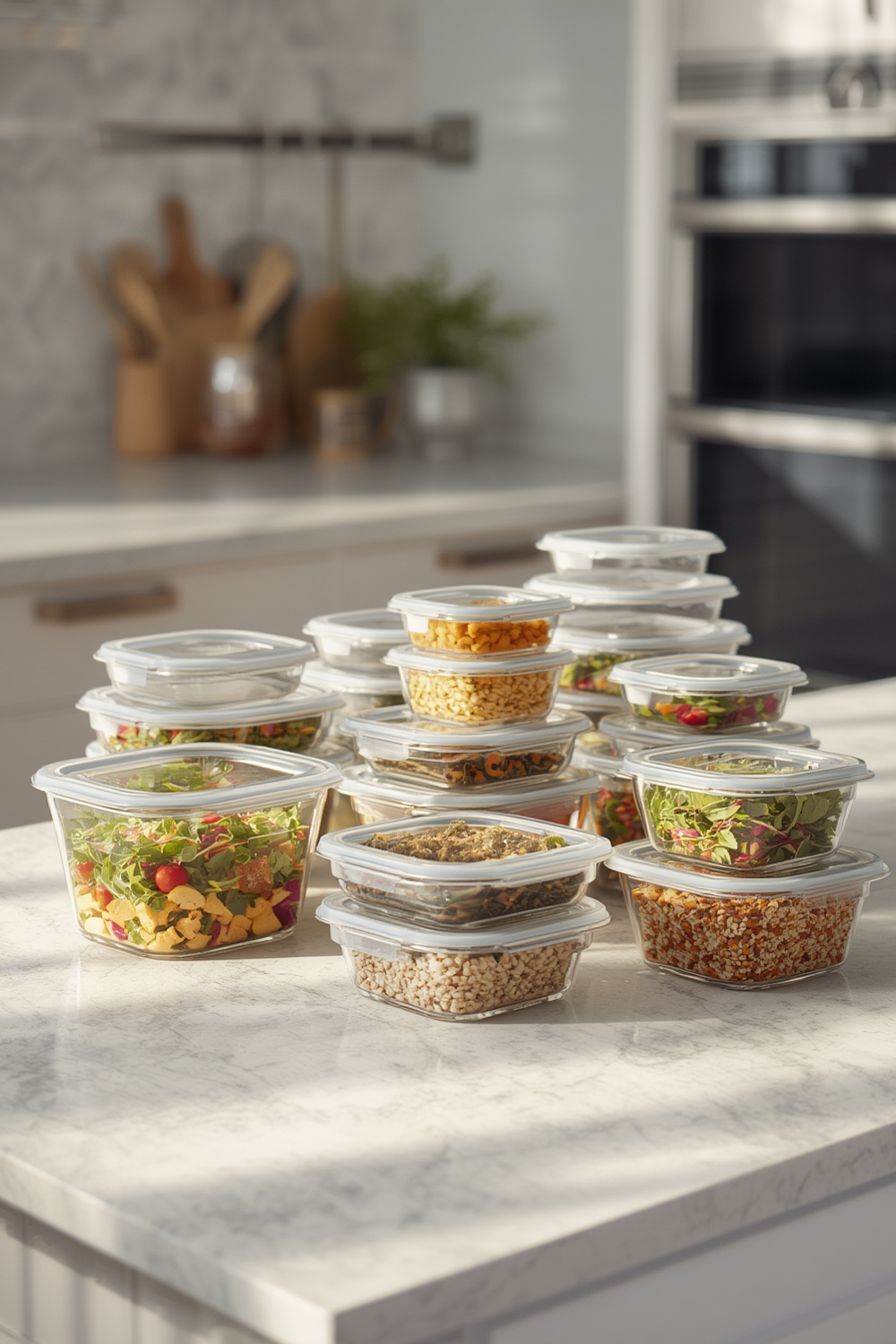 glass containers product view