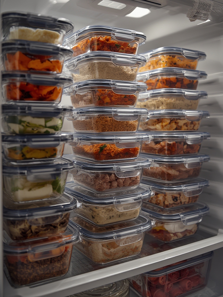 glass containers in action