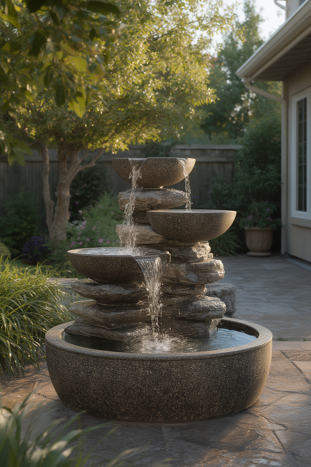 Outdoor fountain product view