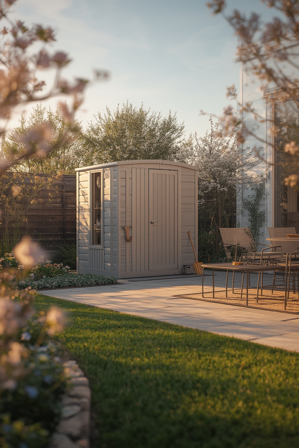 Outdoor shed product view