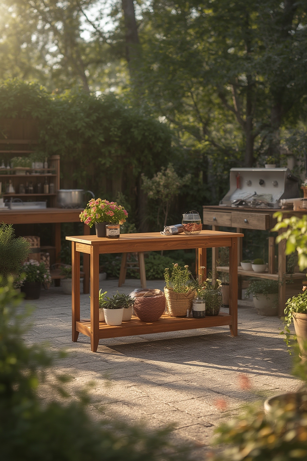 potting bench product view
