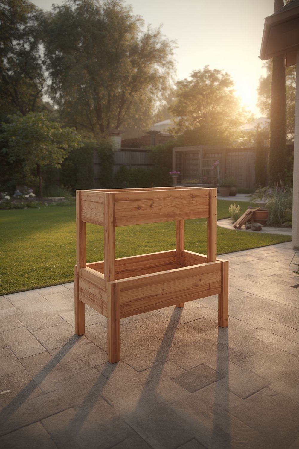 raised planter product view