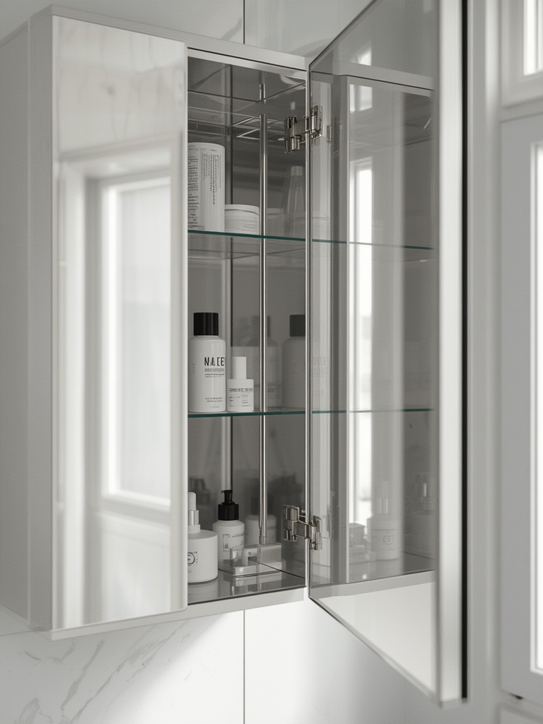 medicine cabinet in action